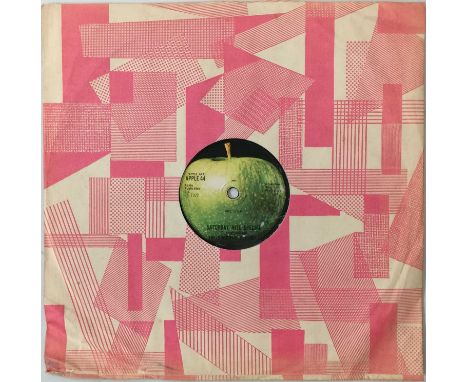 THE SUNDOWN PLAYBOYS - SATURDAY NITE SPECIAL 10" (ORIGINAL UK COPY - APPLE 44). Extremely scarce original UK 10" (playing at 