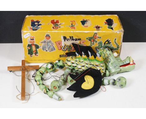 Vintage Pelham Puppet, large dragon