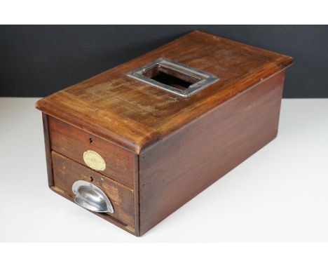 Vintage wooden shop till 