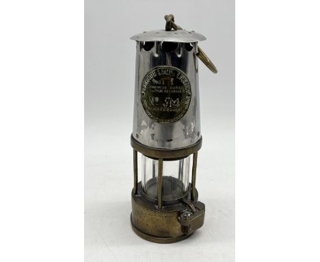 A Protector Lamp & Lighting Co. Ltd. Eccles Type 6 miner's lamp