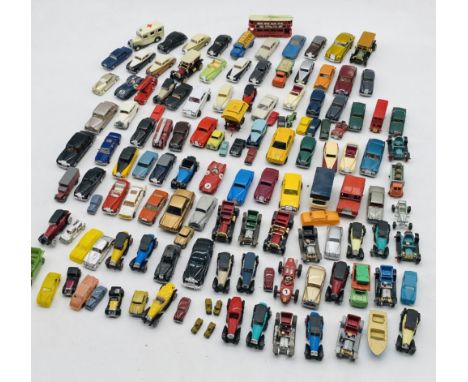 A collection of die-cast & plastic model vehicles including Wiking, Matchbox, Busch, Benbros, Budgie, Walldrof Mint, Tomica, 