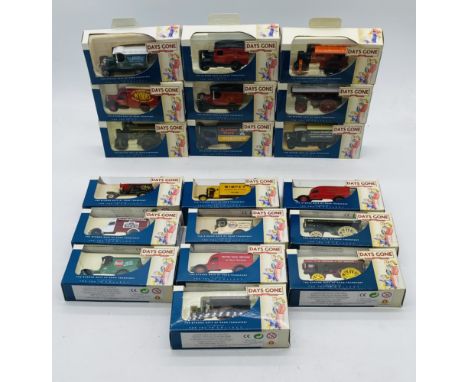 A collection of nineteen boxed limited edition Lledo Collectables Days Gone "The Bygone Days of Road Transport" die-cast adve