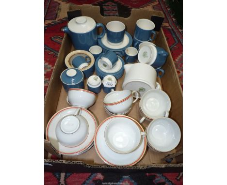 Two part tea/coffee sets, to include Pagnossin Treviso of Italy espresso cups and saucers, sugar bowl etc.  some as found and