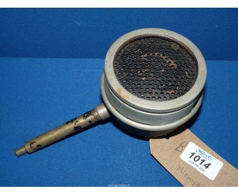 A vintage Microphone.