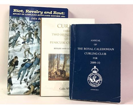 CURLING INTEREST, COLLECTION OF BOOKS,  comprising An Analysis of the Art of Curling by H.E. Weyman (2 vols., ev. edn. 1958 a