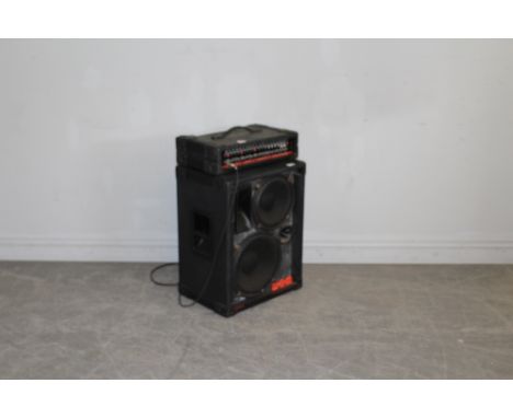 A WEM 'Band Mixer/amplifier and large WEM speaker 63cm x 43cm x 36cm