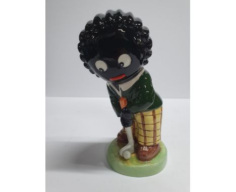 Carlton Ware, Golly putting, marked TRIAL 57,21 cm tall 