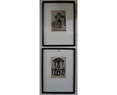 A lot of two framed prints signed K. Vernon (2) Condition report: Available upon request