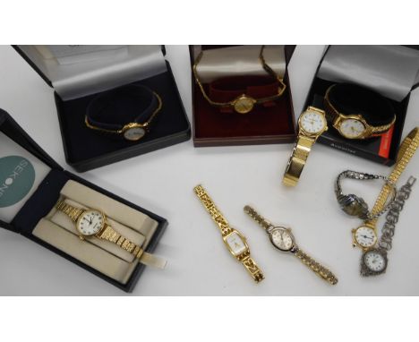 A collection of ladies fashion watches, to include Rotary, Accurist, Sekonda etc A condition report is not available for this