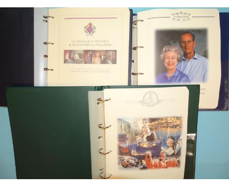 Westminster Collection, 'Diamond Wedding Anniversary', eleven coin covers in a binder, 'The Royal Family/Queen's Golden Jubil