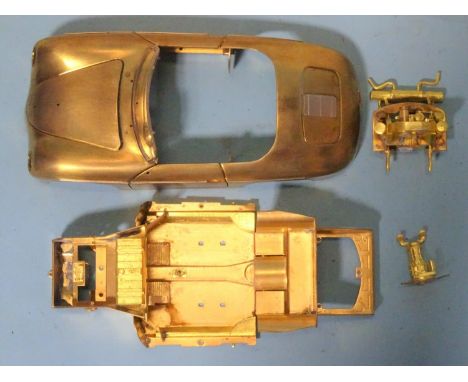 Precision Classics, 1/24 scale Speedster Porsche 356A brass and white metal kit, (boxed with instructions, unchecked, appears