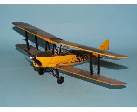 A 1/30 scale model of a Tiger Moth no.30 G.ADNZ, (boxed).