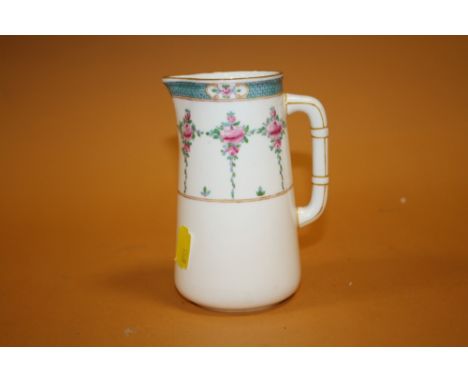 A MINTON CHINA THE BLUE STAR LINE CERAMIC JUG  