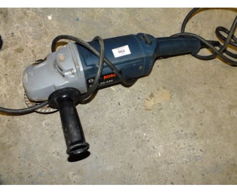 A BOSCH GWS 20 -230 ANGLE GRINDER ( UNTESTED )