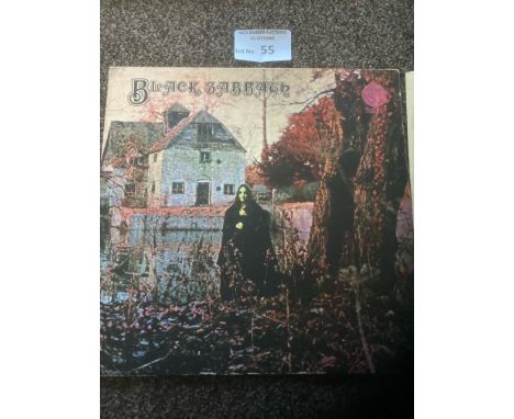 Records : BLACK SABBATH - Vertigo  1st album V06-847903VTY - original with swirl inner sleeve 1970 - 1st issue potentially - 