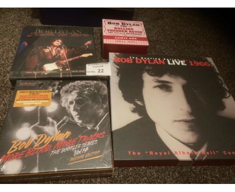 Records : BOB DYLAN - CD &amp; vinyl box sets includes bootleg series 4,13 &amp; 14 plus The Rolling Thunder Revue - CD box s