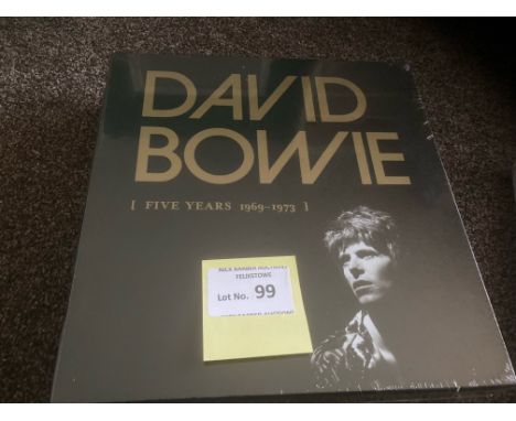 Records : DAVID BOWIE - 5 years 1969-73 box set - vinyl 180gram modern - super item still sealed