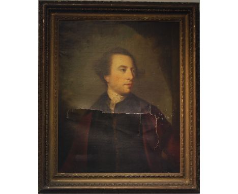 After Sir Joshua Reynolds, RA FRS FRSA (British 1723-1792)/Portrait of Peregrine 3rd Duke of Ancaster/oil on canvas, 76.25cm 