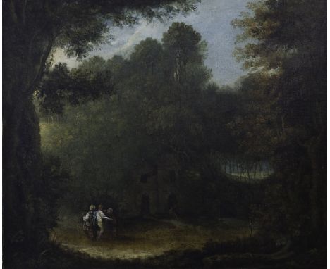 Richard Wilson R.A. (1713/14 - 1782)/The Hermitage, A View of the Villa Madama Near Rome/indistinctly inscribed by Oldfield B
