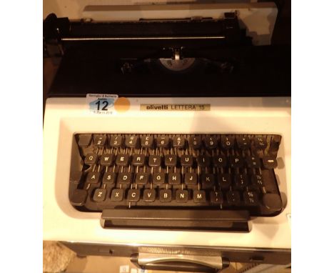 Olivetti portable typewriter