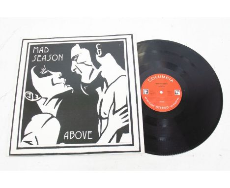 MAD SEASON - Above Europe 1995 Original 2 x LP Record - Playing 3 sides - Etched 1 side - cat no COL 478507 In very good plus