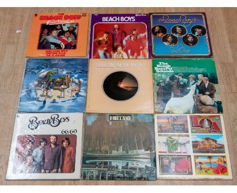 BEACH BOYS - Vinyl LP Record Collection - LA Light album / Holland / 66 - 69 / Pet Sounds cat no FA3018 / MiU / Keeping the S