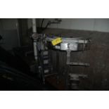 Motorized Belt Conveyor, 8 ft. Length w/90 degree Corner, SS Motor, 208-230/460 Volt, RIGGING FEE: $