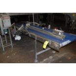 Keenline Motorized Belt Conveyor, 108 in. L x 24 in. W, 208-230/460 V Motor, RIGGING FEE: $298.70