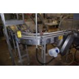 Motorized 90 degree Corner Conveyor, 8 ft. L, 1 HP Motor, 208-230/460 Volt, RIGGING FEE: $298.70
