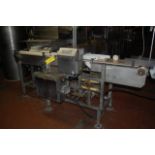 Loma Metal Detection System, 10 in. x 4 in. Aperture, 108 in. Conveyor, RIGGING FEE: $367.40
