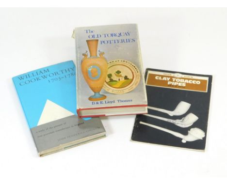 POTTERY BOOKS ETC. Two books: The Old Torquay Potteries by D. & E. Lloyd Thomas, first published in this edition 1978 & Willi