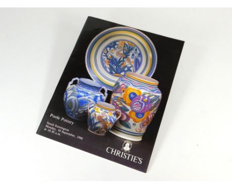 POOLE CHRISTIE'S CATALOGUE. Auction catalogue, with results sheet, for Christie's South Kensington, second auction dedicated 