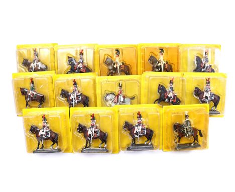 14 metal scale model soldiers, Cassandra for DEA Exclusive Design in packaging