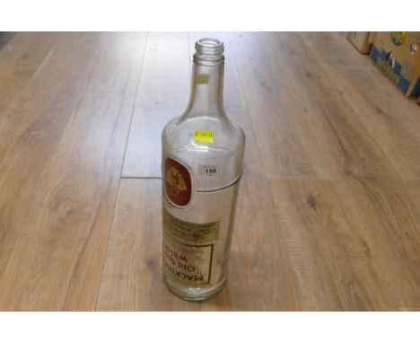 Empty bottle of Mackinlays Old Scotch Whisky, 6 pint bottle