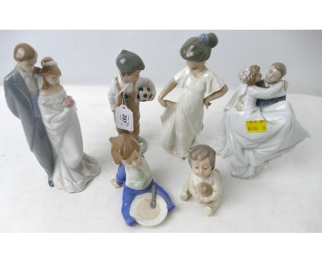 Six Nao figurines