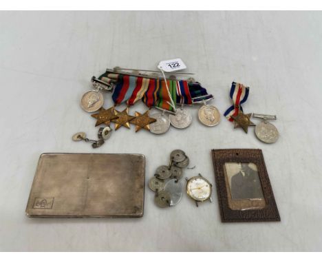 Collection of medals inc India North West Frontier 1936-37 793923 SGLN. D. TYRIE. R. Signals, S. E. Asia 1945-46 awarded to M