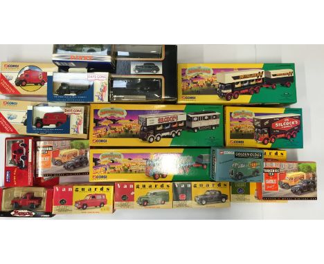 Four Corgi Classics The Showmans Range circus models: 27602; 9901; 24801; 12601. Together with a selection of other diecast i