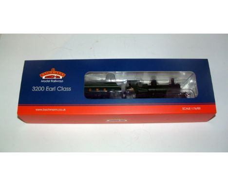 BACHMANN 31-087DC GWR Green Class 3200 2-4-0 no 9003. DCC on board. Mint Boxed with Instructions and unopened Accessory Packs