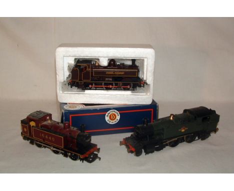 BACHMAN/HORNBY/AIRFIX 3 x Tank Locomotives - Bachmann LT Maroon Class 57XX 0-6-0PT No L91 (Ex Set 30-200) - Near Mint in an u