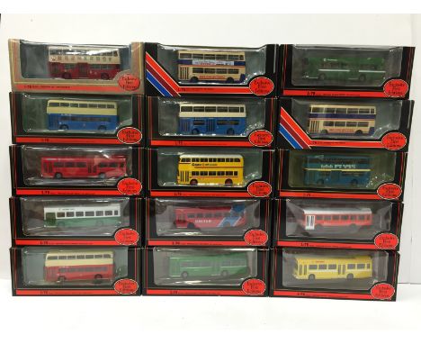 Quantity of Exclusive First Editions (EFE) Leyland National and Daimler coaches. Appear E/M and boxed. (15)