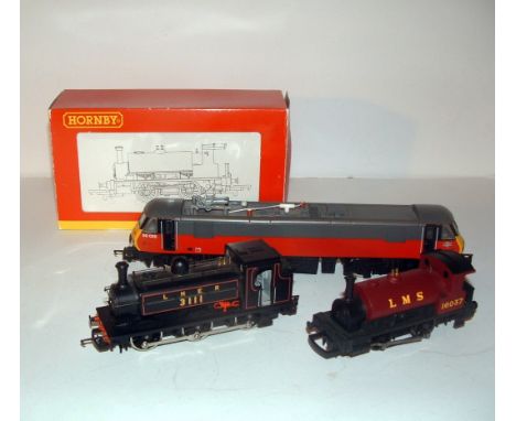 HORNBY 4 x Locomotives - R782 BR Black 0-4-0ST 'Smokey Joe' no 56025 (Excellent Boxed with Instructions), R2189  LMS Maroon C