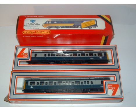 HORNBY and LIMA Class 253 and 117 DMU Power and Dummy Cars - Hornby R069 in I/C Blue/Grey Livery (Mint Boxed with Instruction