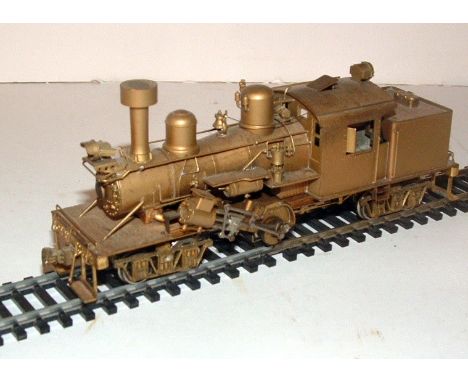 UNITED Scale Models HO unpainted Brass Elk River Coal and Lumber Co. CLIMAX # 3. Made by Atlas. Working but would benefit fro