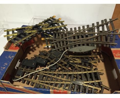 LEHMANN/ARISTOCRAFT G Scale Track - Lehmann 5 x Points and 2 x Crossovers nos 1200/1205, 1200/1215 x 2, 1236 (3 Way)and 1615 