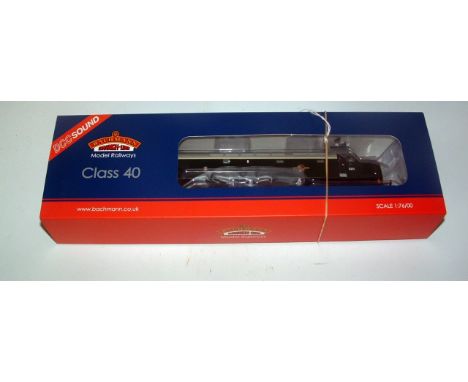 BACHMANN 32-480DS BR Green Class 40 Diesel 'Mauritania' D211 with DCC Sound. Mint Boxed with Instructions and unopened Access