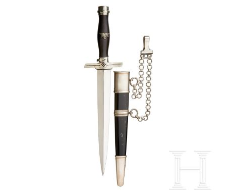 A Model 1939 Dagger for Leaders of the Postal Protection ServiceNo maker, polished steel blade (re-polished), silver-plated c