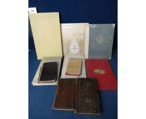 A small group of books to include Plays and Pageants by Edward Thompson, pub. Ernest Bean in a signed by the author, limited 