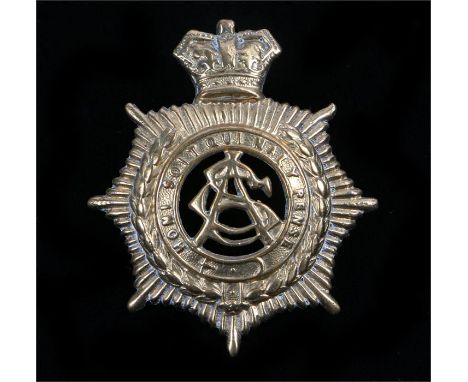 Victorian O\R's cap badge to the Army Service Corps, two loops to the reverse, K&K 987