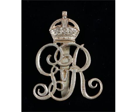 O\R's cap badge to the Kings Own Royal Norfolk Yeomanry, slider to the reverse, marked B P & Co Ld B'ham, K&K 1477