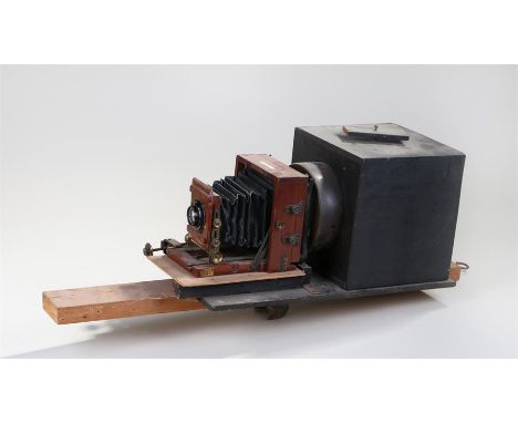 1892 Instantograph patent plate camera with Carl Zeiss lens